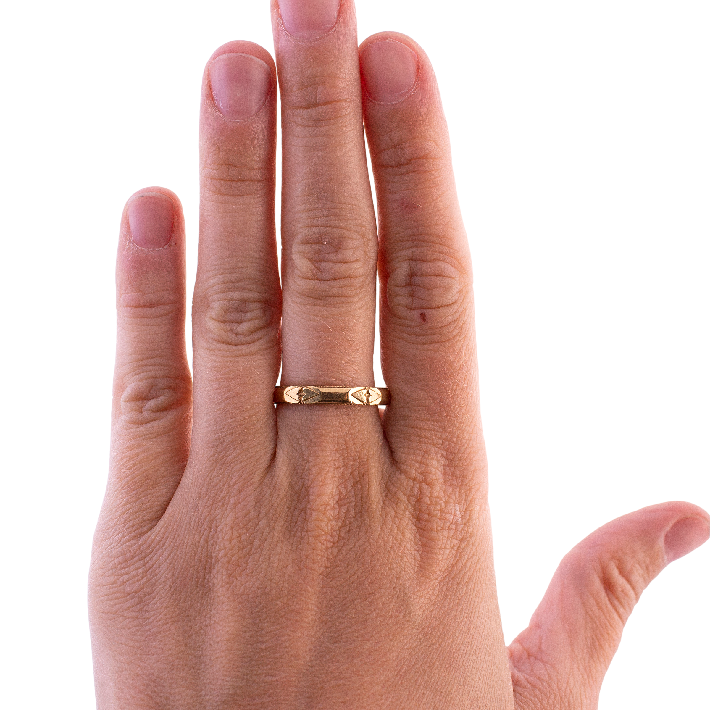Vintage Double Heart Band
