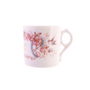 White Floral Think of Me Tea Cup
