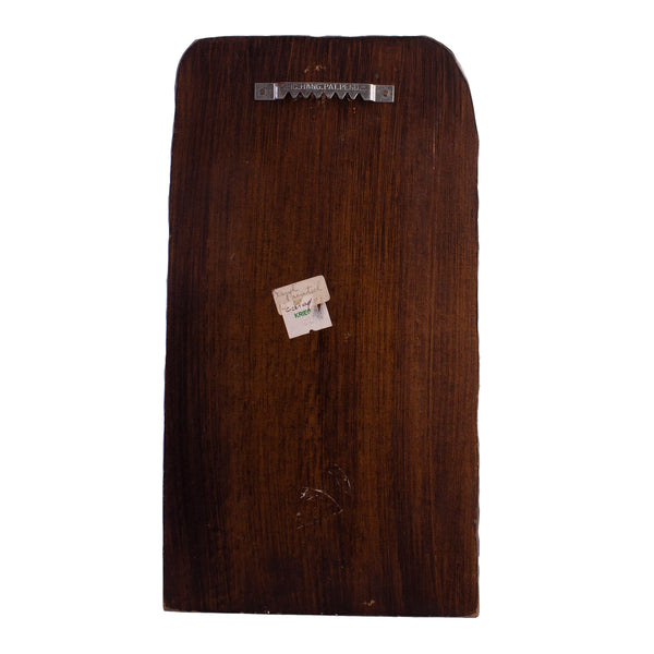 Carved Wood Saint Wall Hanging