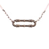 Wrought Iron Link with Vintage Bar Chain